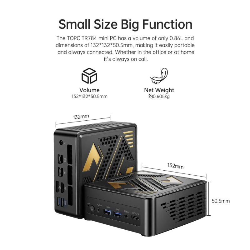 TOPC OCuLink Mini PC Ryzen 7 7 - đánh giá và giá Amd Ryzen 7 7840Hs Mini Pc