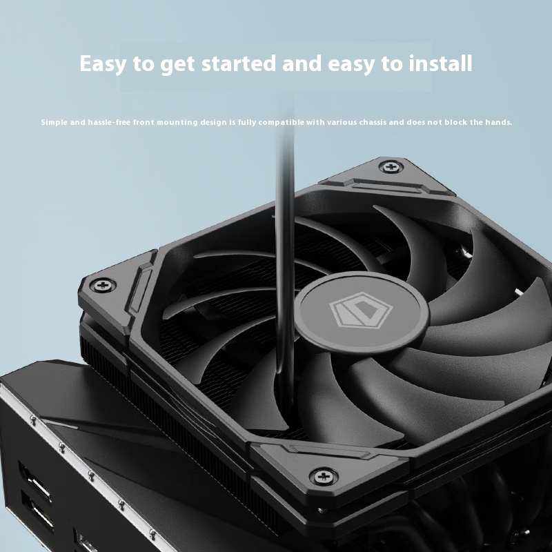 ID-COOLING IS-67-XT 6 Heat Pip - đánh giá và giá Lga1700 Itx Motherboard Ddr5