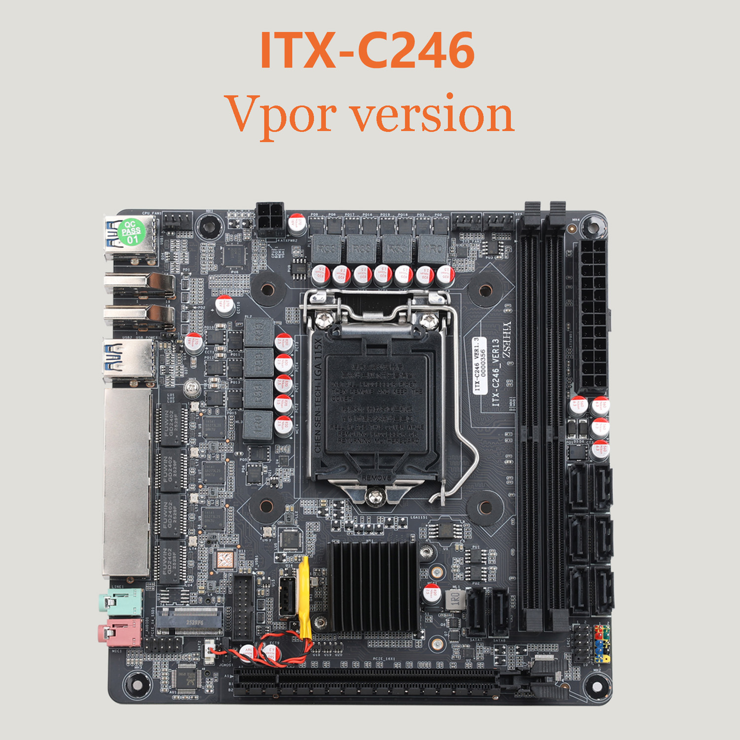 LGA1151 C246 Vpro NAS Motherbo - đánh giá và giá Nas Motherboard 8 Sata Mini Itx