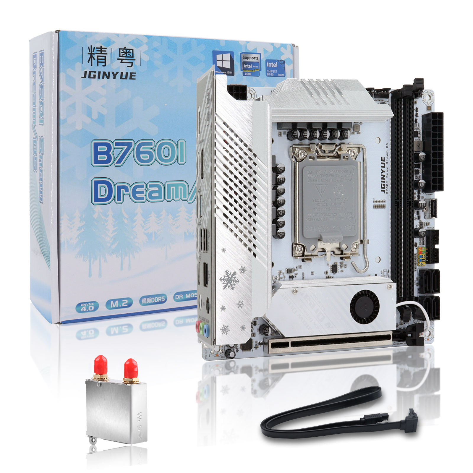 B760i ARGB WIFI DDR5 Motherboa - đánh giá và giá Lga1700 Itx Motherboard Ddr5