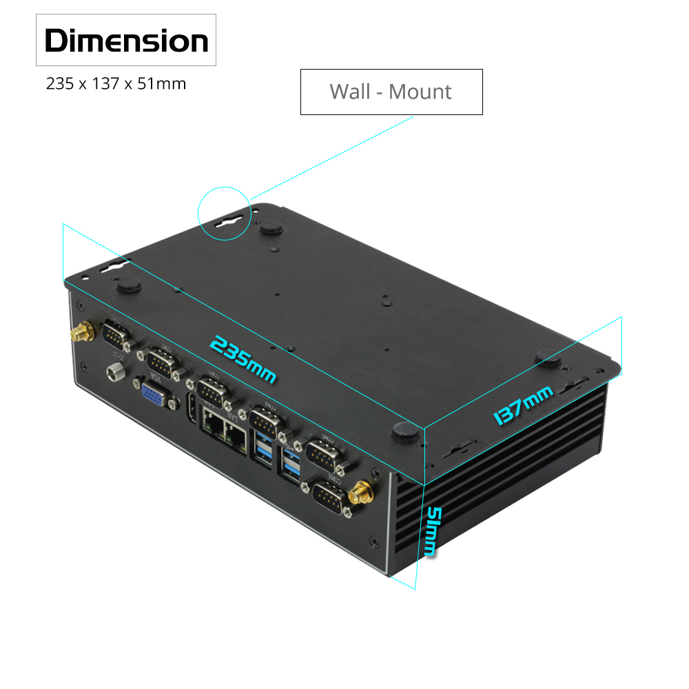 BEBEPC Mini Công Nghiệp Máy Tí - đánh giá và giá Fanless Industrial Pc Rs485 Core I7